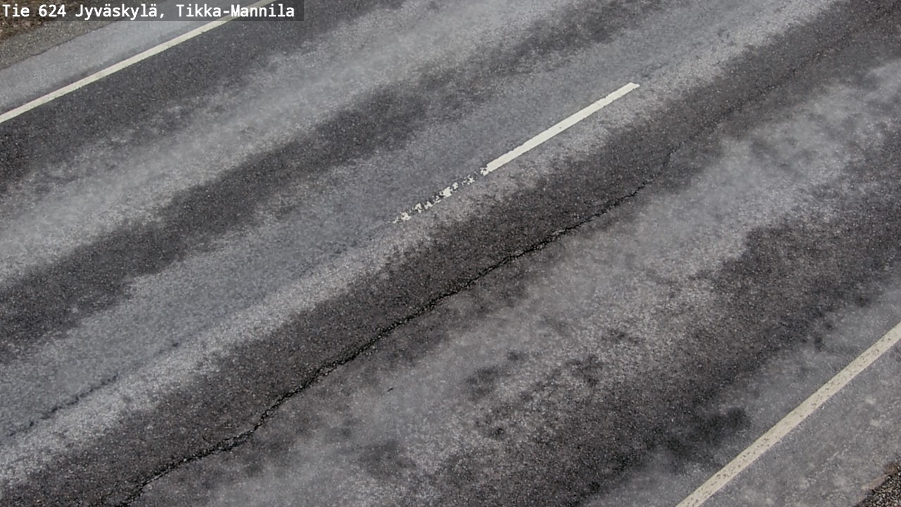 Weather Camera Image Väg 624 Jyväskylä, Tikka-Mannila, Jyväskylä, Keski-Suomi