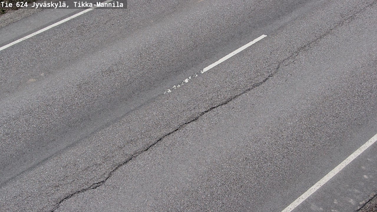 Weather Camera Image Road 624 Jyväskylä, Tikka-Mannila, Jyväskylä, Keski-Suomi