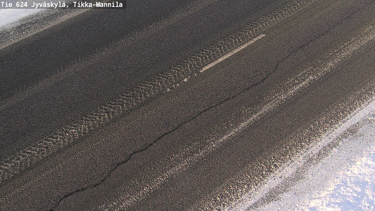 Kelikamerat Kuva Tie 624 Jyväskylä, Tikka-Mannila, Jyväskylä, Keski-Suomi