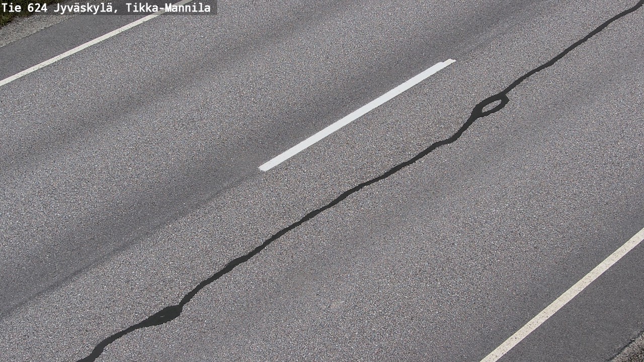 Kelikamerat Kuva Tie 624 Jyväskylä, Tikka-Mannila, Jyväskylä, Keski-Suomi