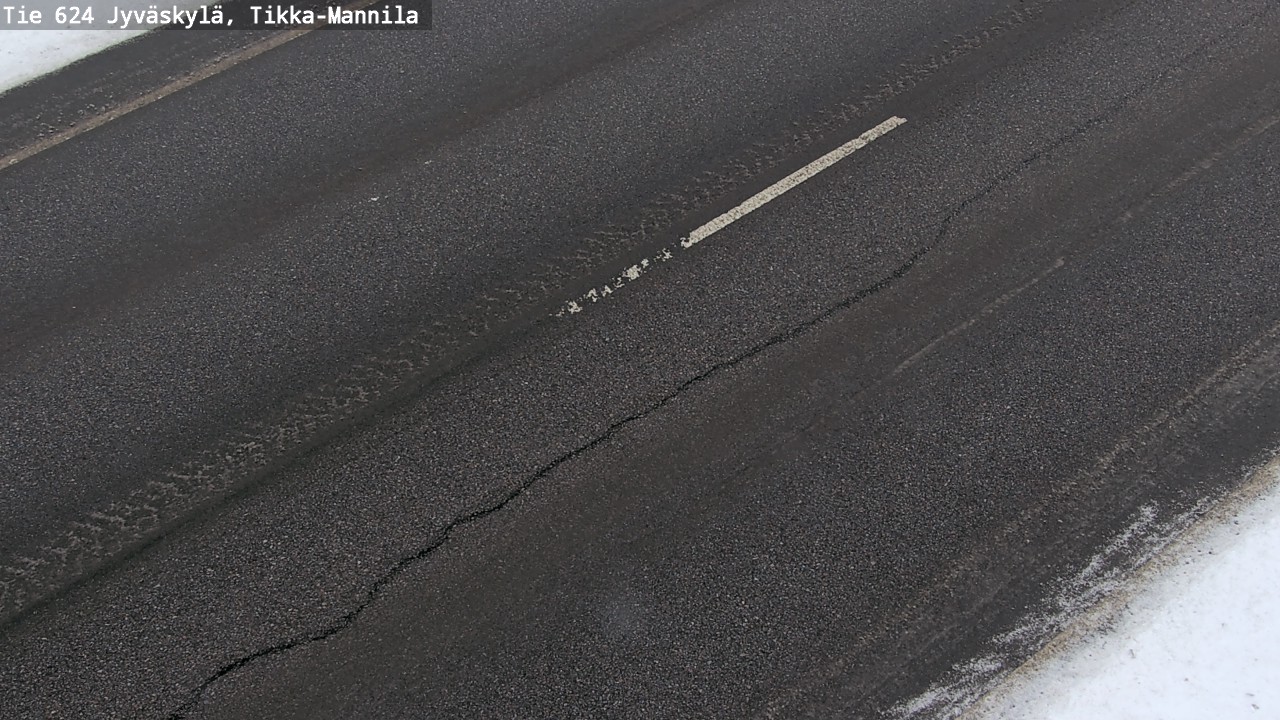 Weather Camera Image Road 624 Jyväskylä, Tikka-Mannila, Jyväskylä, Keski-Suomi