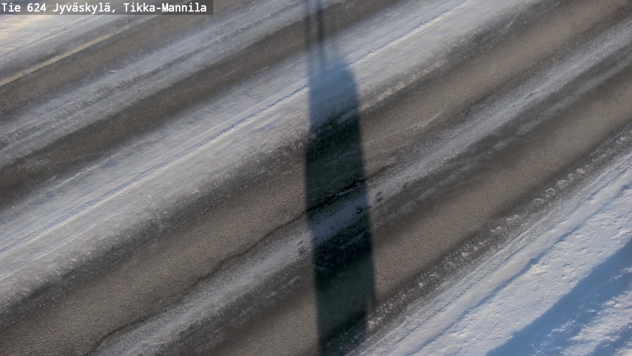 Weather Camera Image Väg 624 Jyväskylä, Tikka-Mannila, Jyväskylä, Keski-Suomi