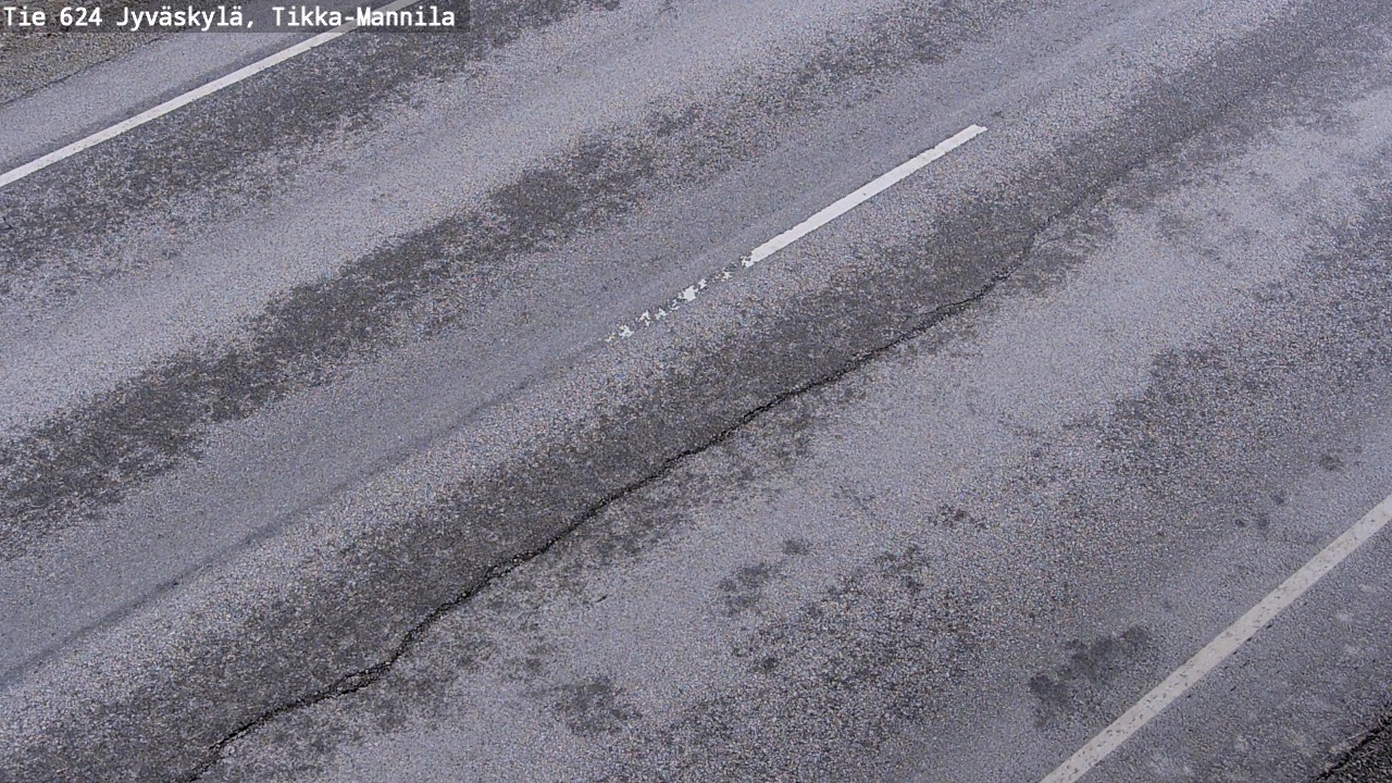 Weather Camera Image Road 624 Jyväskylä, Tikka-Mannila, Jyväskylä, Keski-Suomi