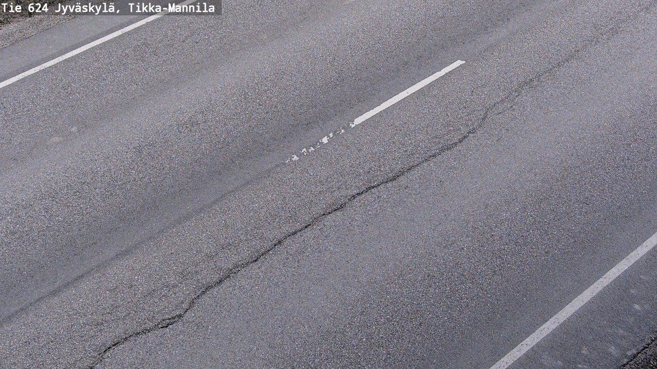 Weather Camera Image Road 624 Jyväskylä, Tikka-Mannila, Jyväskylä, Keski-Suomi