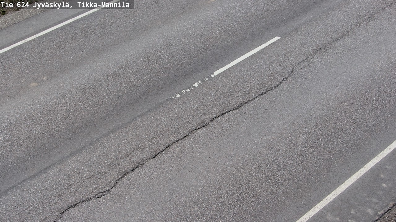 Weather Camera Image Road 624 Jyväskylä, Tikka-Mannila, Jyväskylä, Keski-Suomi