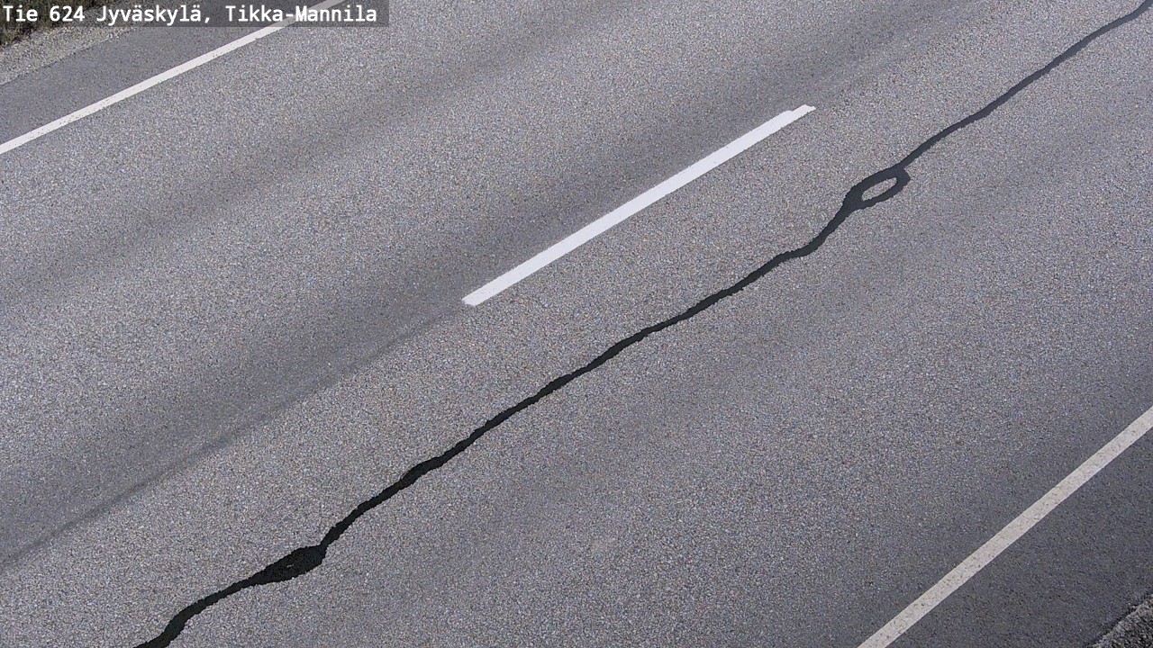 Kelikamerat Kuva Tie 624 Jyväskylä, Tikka-Mannila, Jyväskylä, Keski-Suomi