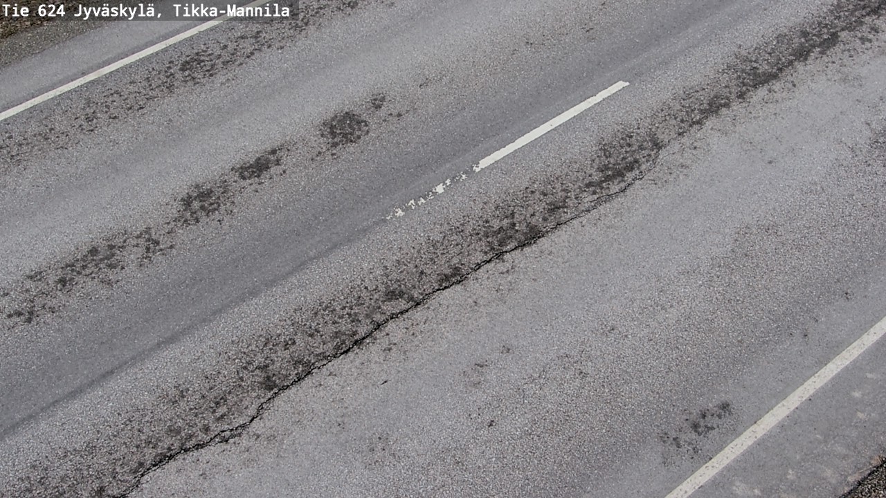 Weather Camera Image Väg 624 Jyväskylä, Tikka-Mannila, Jyväskylä, Keski-Suomi