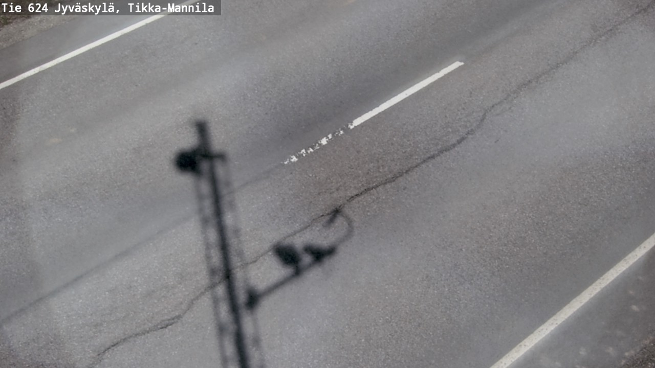 Weather Camera Image Road 624 Jyväskylä, Tikka-Mannila, Jyväskylä, Keski-Suomi