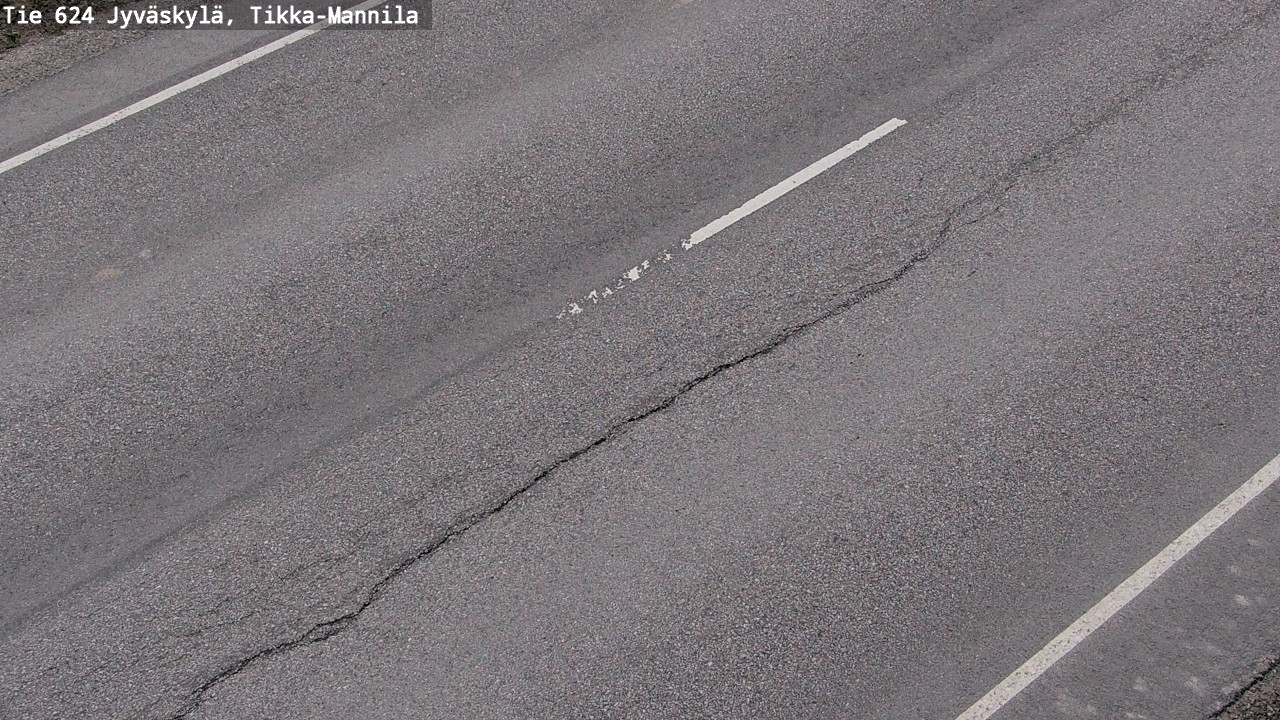 Weather Camera Image Road 624 Jyväskylä, Tikka-Mannila, Jyväskylä, Keski-Suomi