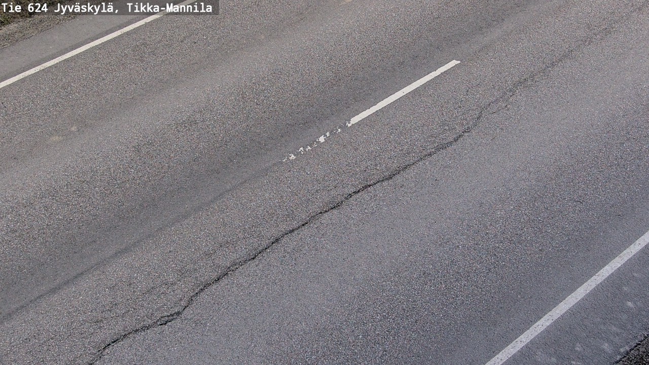Weather Camera Image Road 624 Jyväskylä, Tikka-Mannila, Jyväskylä, Keski-Suomi
