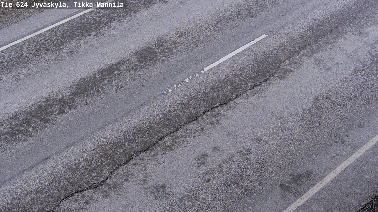 Weather Camera Image Väg 624 Jyväskylä, Tikka-Mannila, Jyväskylä, Keski-Suomi