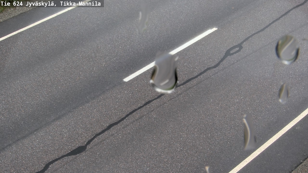 Weather Camera Image Road 624 Jyväskylä, Tikka-Mannila, Jyväskylä, Keski-Suomi