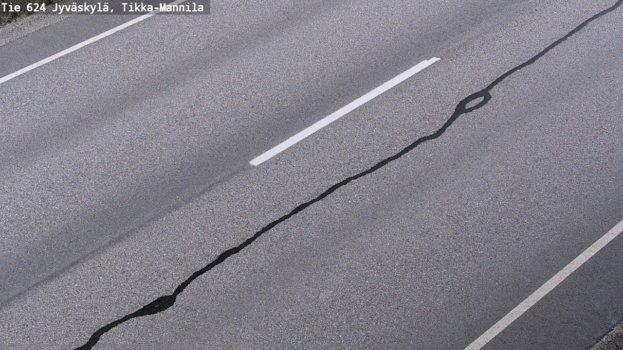 Kelikamerat Kuva Tie 624 Jyväskylä, Tikka-Mannila, Jyväskylä, Keski-Suomi