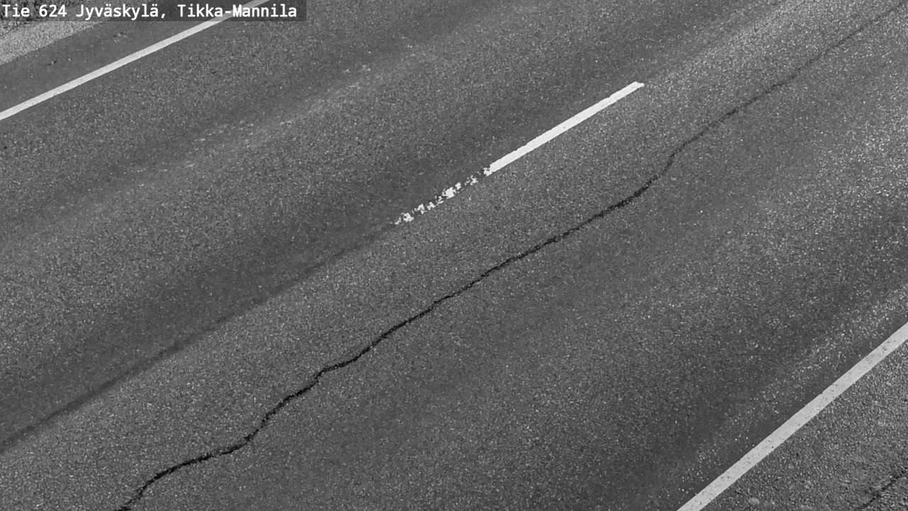 Kelikamerat Kuva Tie 624 Jyväskylä, Tikka-Mannila, Jyväskylä, Keski-Suomi