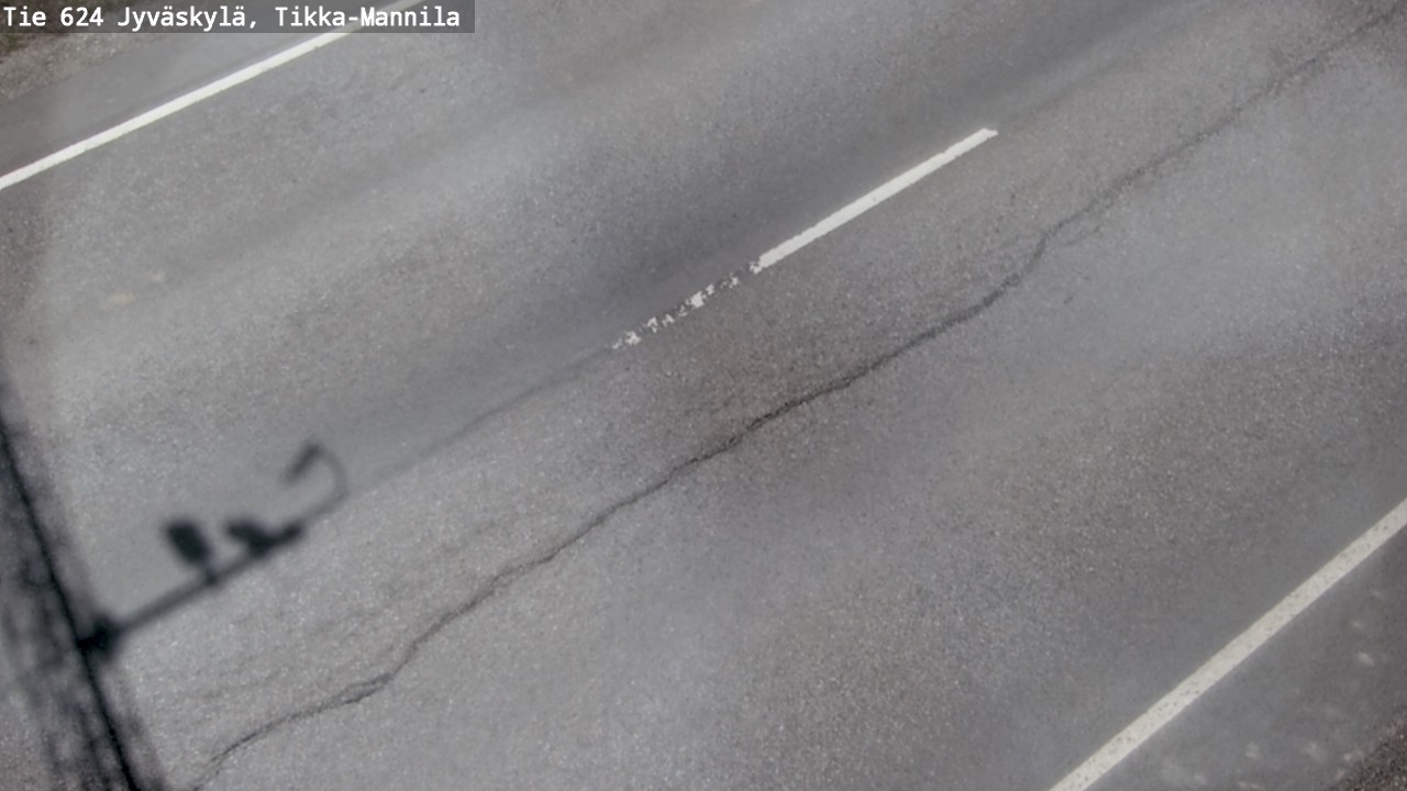 Weather Camera Image Road 624 Jyväskylä, Tikka-Mannila, Jyväskylä, Keski-Suomi