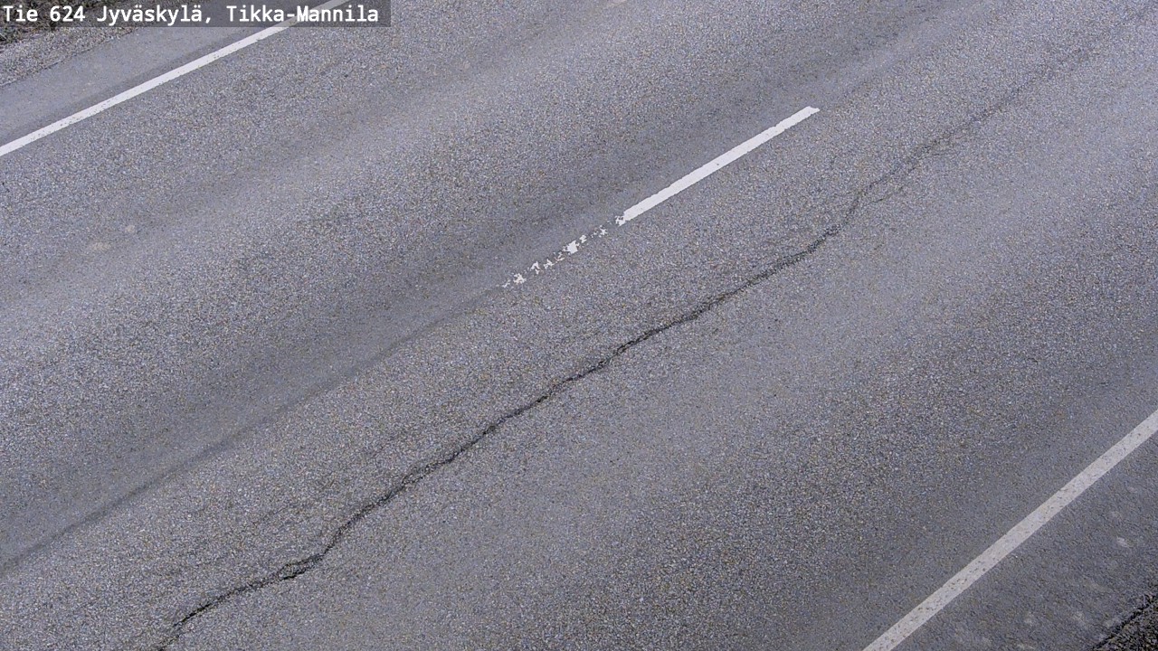 Weather Camera Image Road 624 Jyväskylä, Tikka-Mannila, Jyväskylä, Keski-Suomi