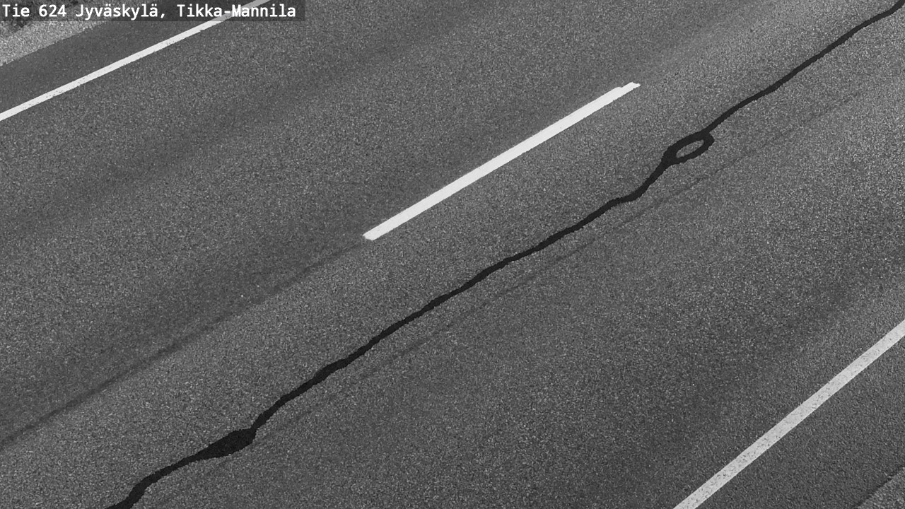 Weather Camera Image Road 624 Jyväskylä, Tikka-Mannila, Jyväskylä, Keski-Suomi