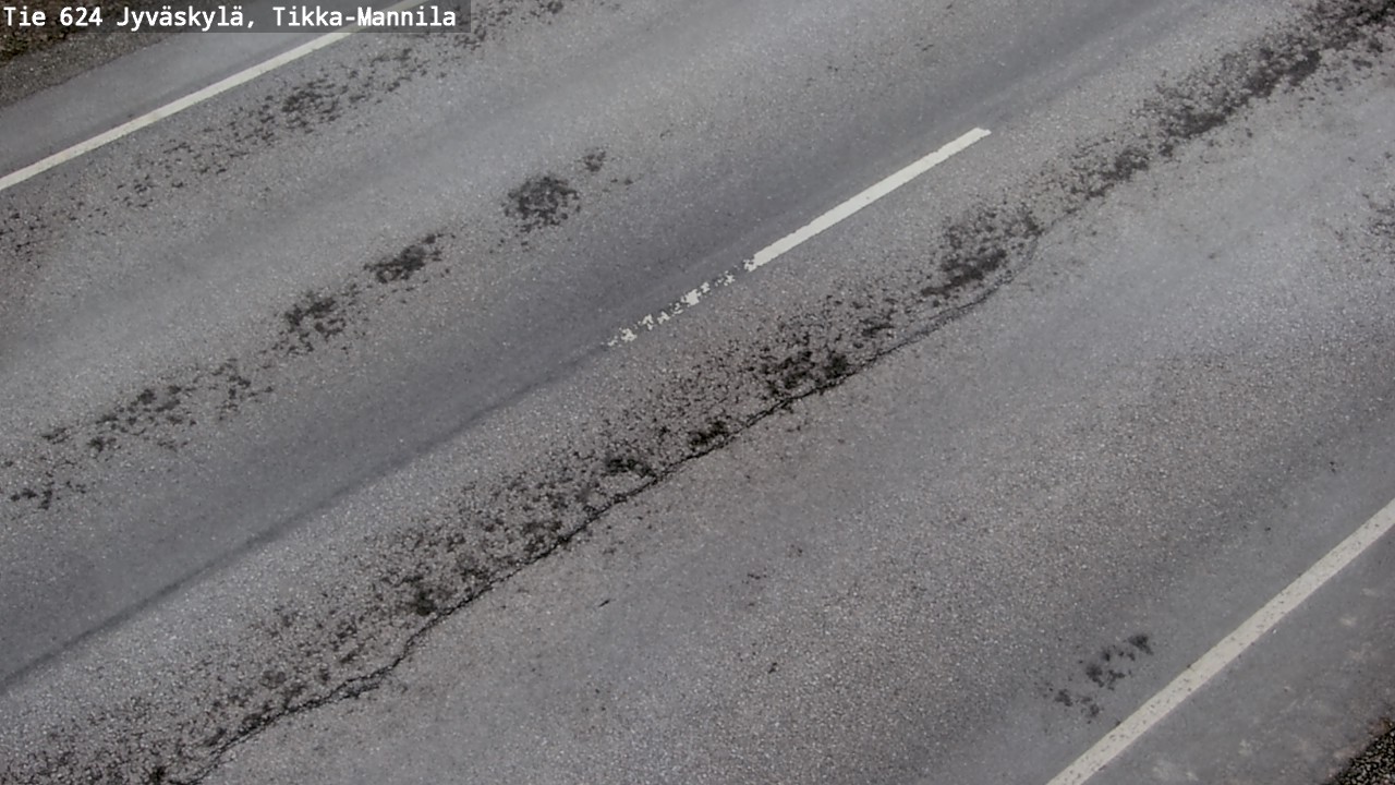 Weather Camera Image Väg 624 Jyväskylä, Tikka-Mannila, Jyväskylä, Keski-Suomi