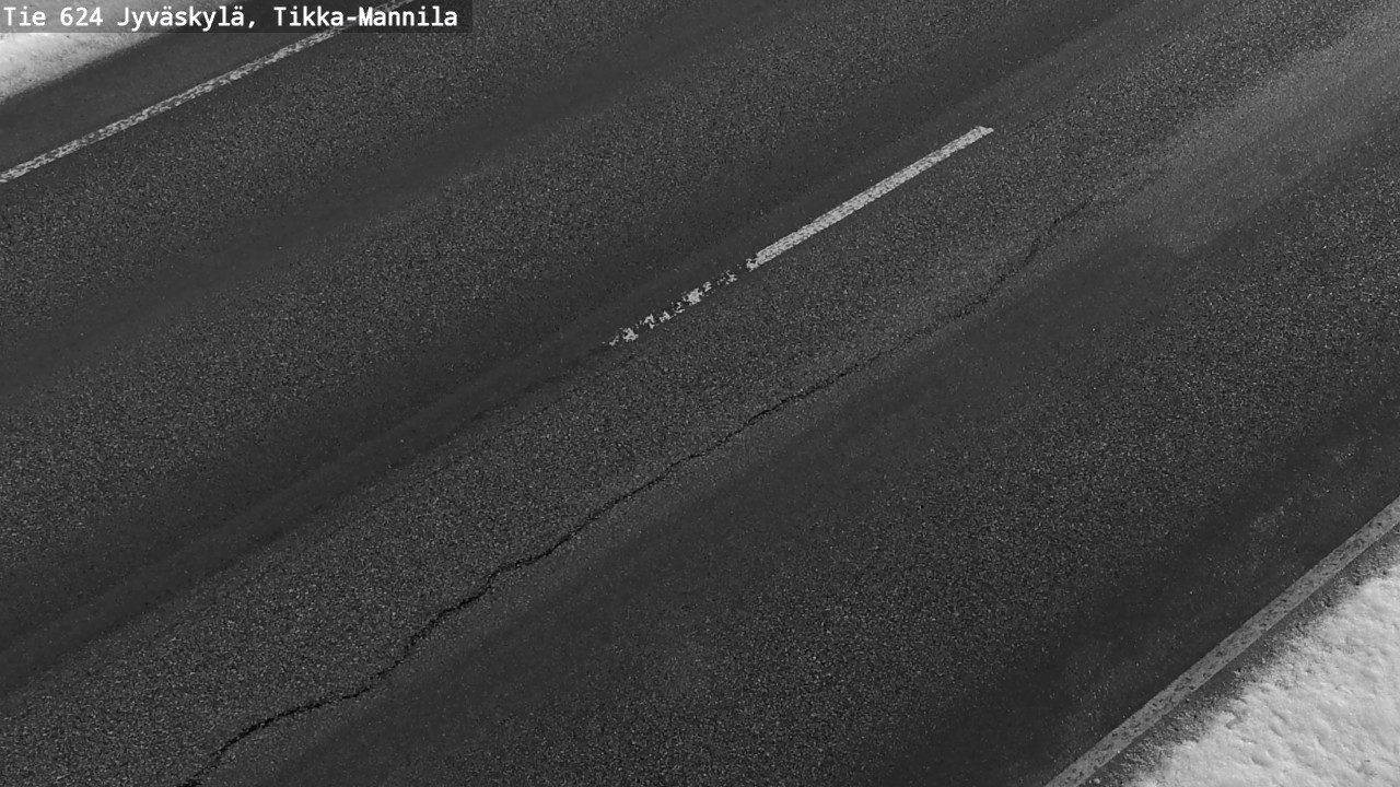Weather Camera Image Väg 624 Jyväskylä, Tikka-Mannila, Jyväskylä, Keski-Suomi