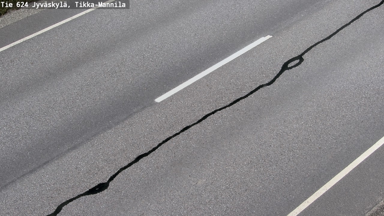 Kelikamerat Kuva Tie 624 Jyväskylä, Tikka-Mannila, Jyväskylä, Keski-Suomi