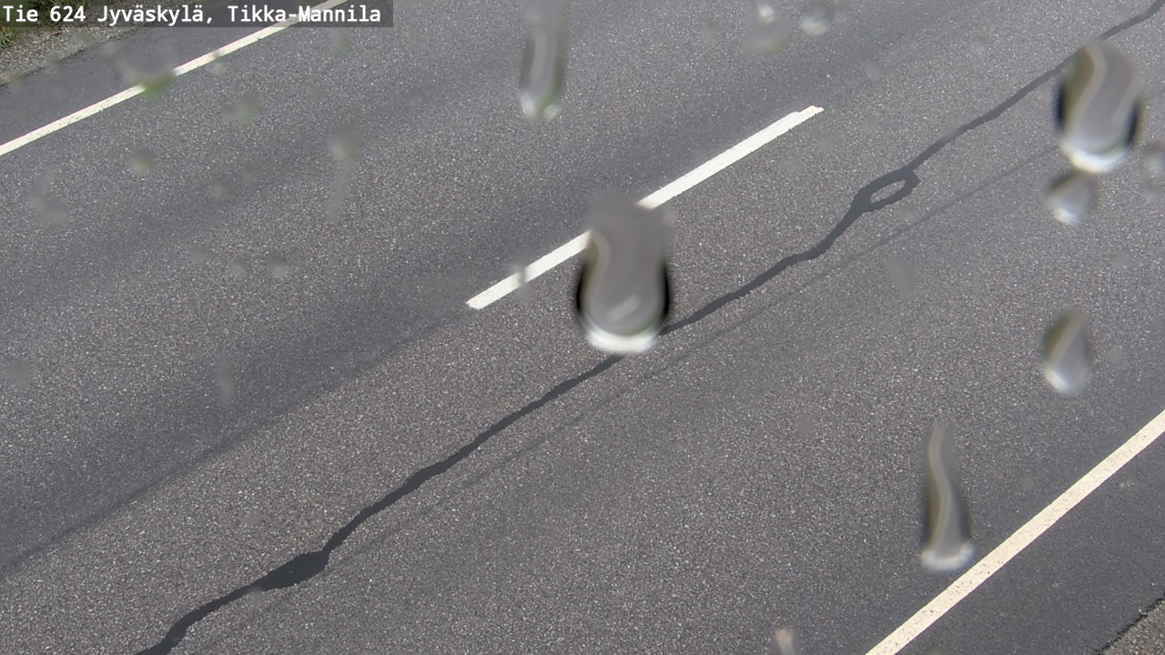 Weather Camera Image Road 624 Jyväskylä, Tikka-Mannila, Jyväskylä, Keski-Suomi