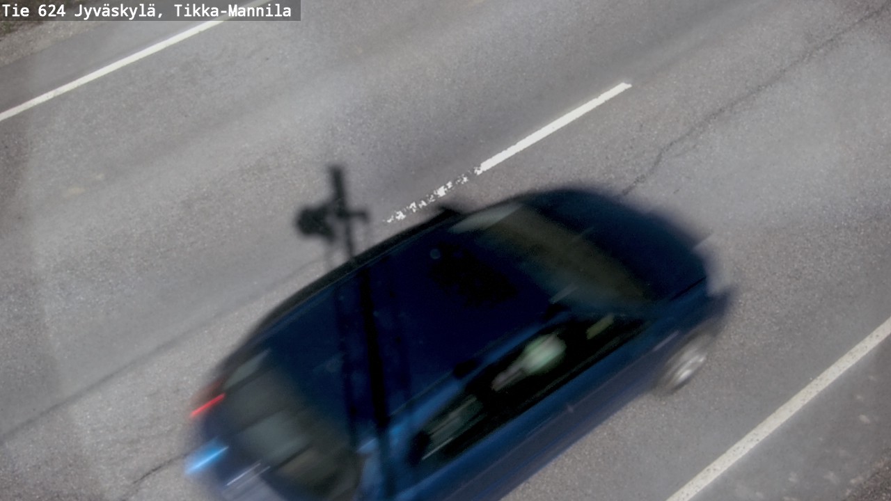 Weather Camera Image Road 624 Jyväskylä, Tikka-Mannila, Jyväskylä, Keski-Suomi