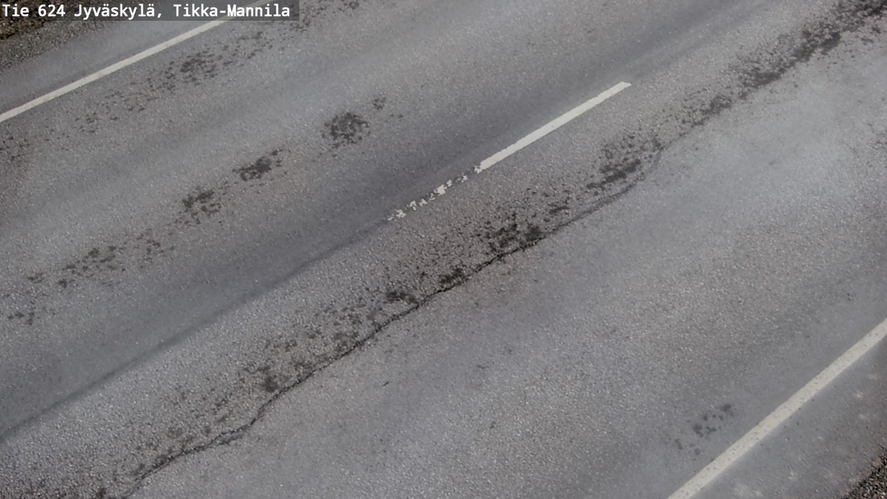 Weather Camera Image Väg 624 Jyväskylä, Tikka-Mannila, Jyväskylä, Keski-Suomi