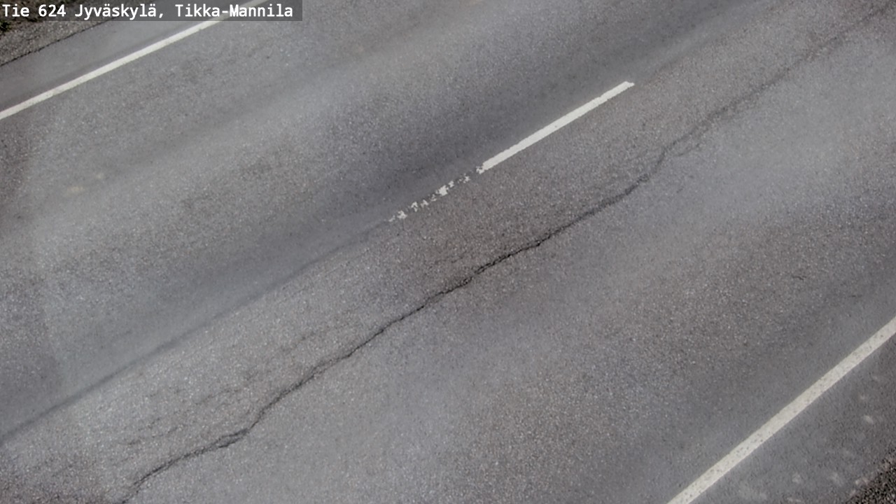 Weather Camera Image Road 624 Jyväskylä, Tikka-Mannila, Jyväskylä, Keski-Suomi
