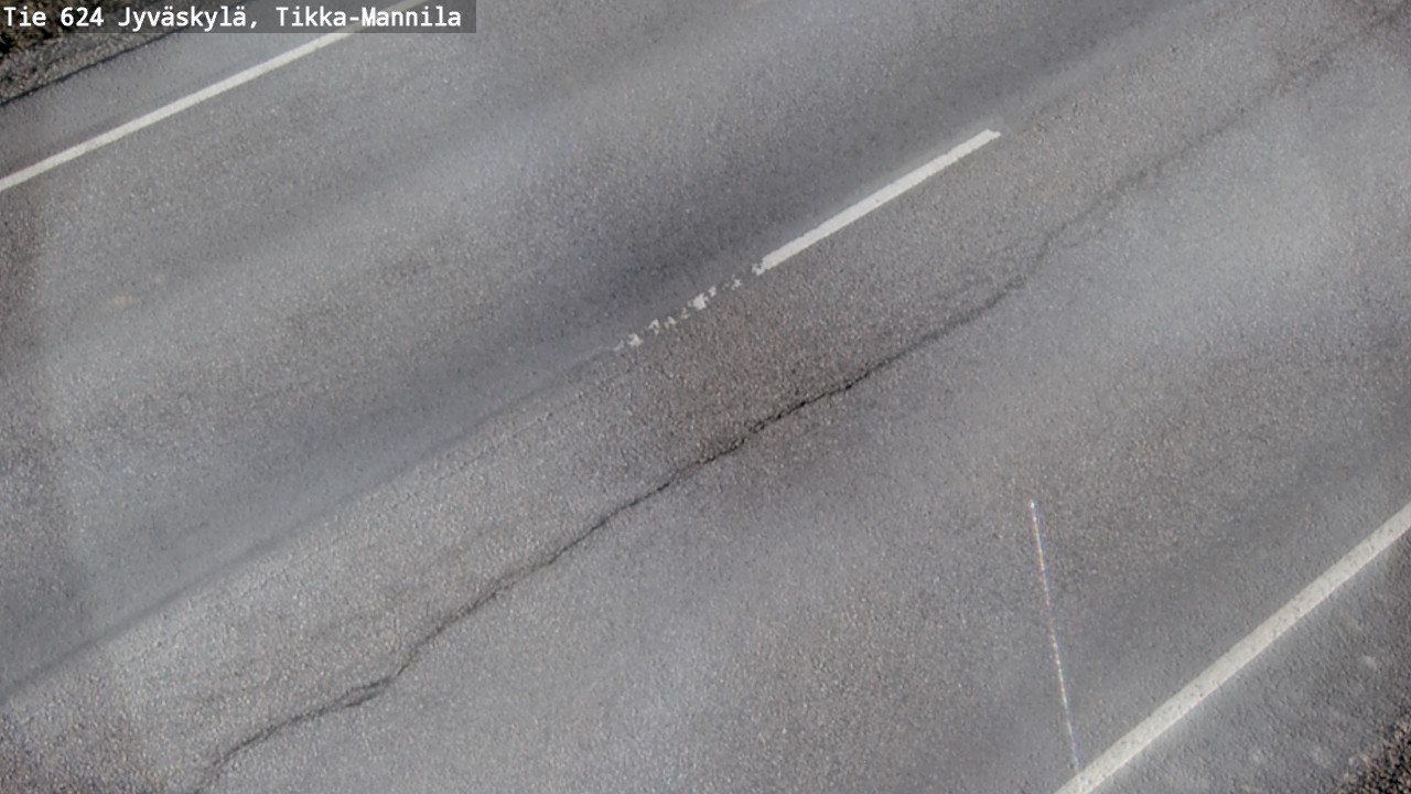 Weather Camera Image Väg 624 Jyväskylä, Tikka-Mannila, Jyväskylä, Keski-Suomi