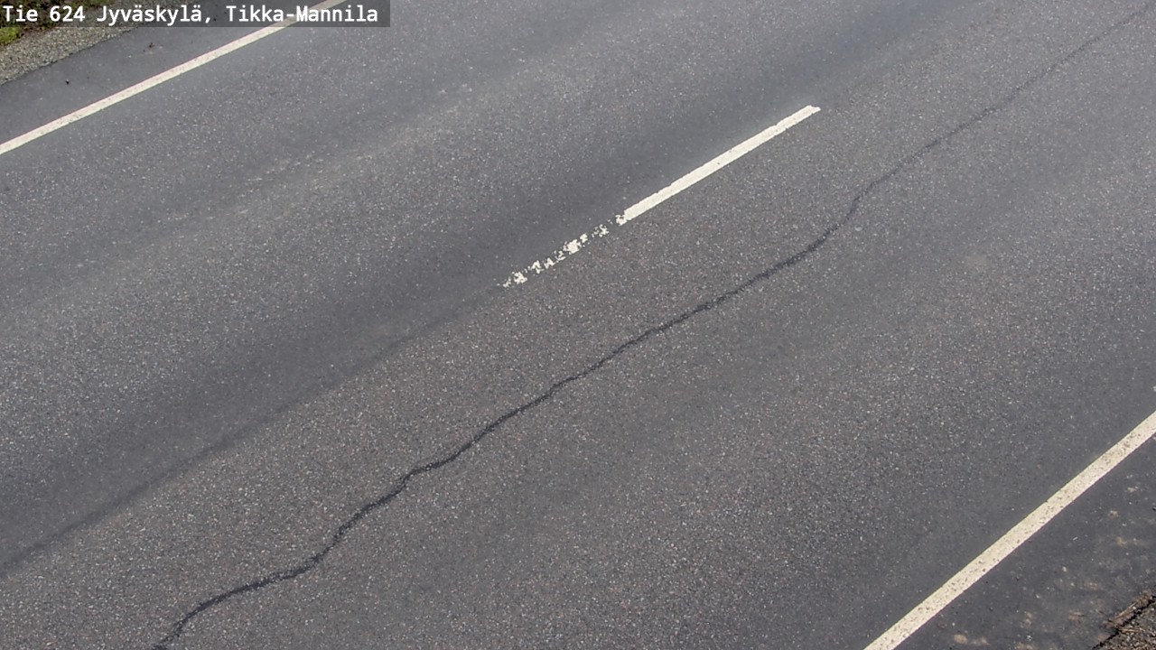 Weather Camera Image Väg 624 Jyväskylä, Tikka-Mannila, Jyväskylä, Keski-Suomi
