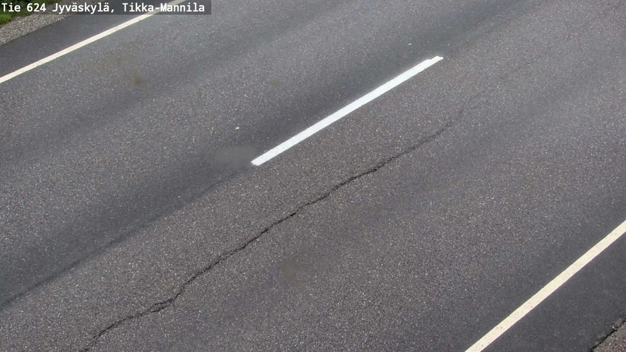 Weather Camera Image Road 624 Jyväskylä, Tikka-Mannila, Jyväskylä, Keski-Suomi