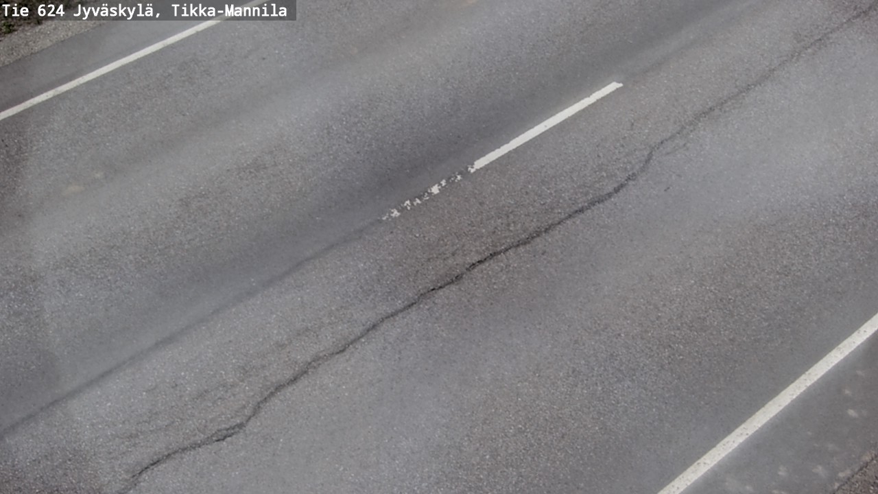 Weather Camera Image Road 624 Jyväskylä, Tikka-Mannila, Jyväskylä, Keski-Suomi