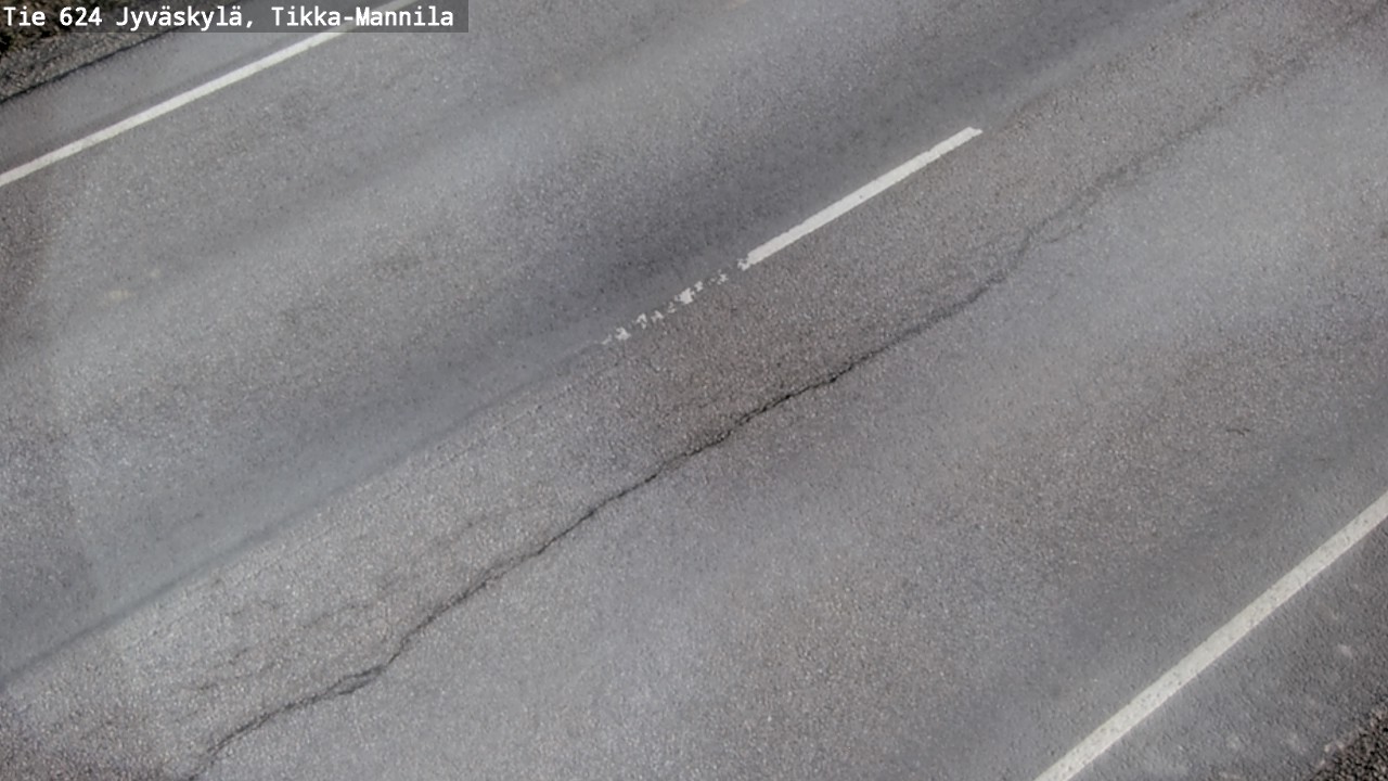 Weather Camera Image Road 624 Jyväskylä, Tikka-Mannila, Jyväskylä, Keski-Suomi