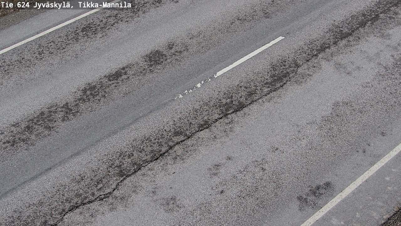 Weather Camera Image Väg 624 Jyväskylä, Tikka-Mannila, Jyväskylä, Keski-Suomi