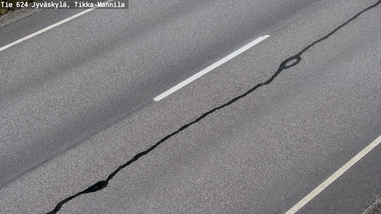 Kelikamerat Kuva Tie 624 Jyväskylä, Tikka-Mannila, Jyväskylä, Keski-Suomi