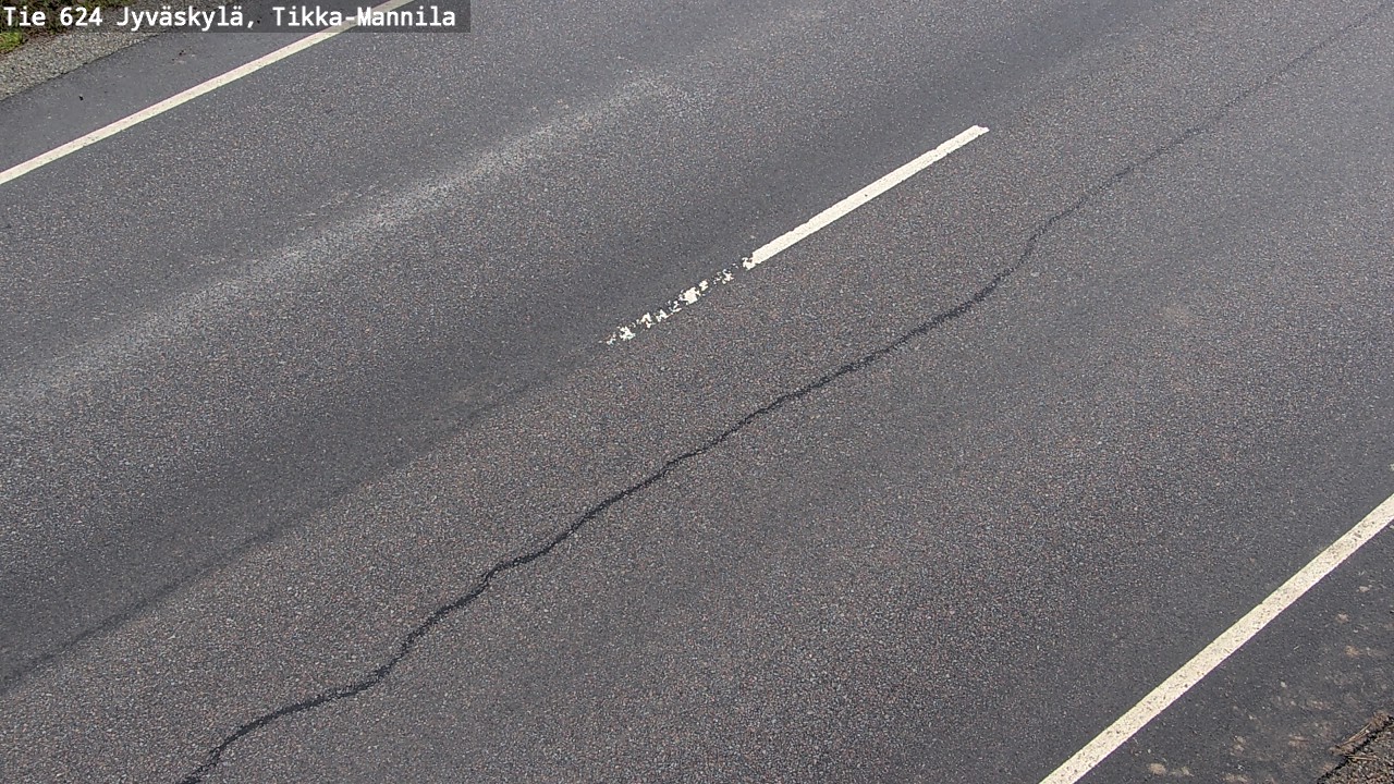 Weather Camera Image Väg 624 Jyväskylä, Tikka-Mannila, Jyväskylä, Keski-Suomi
