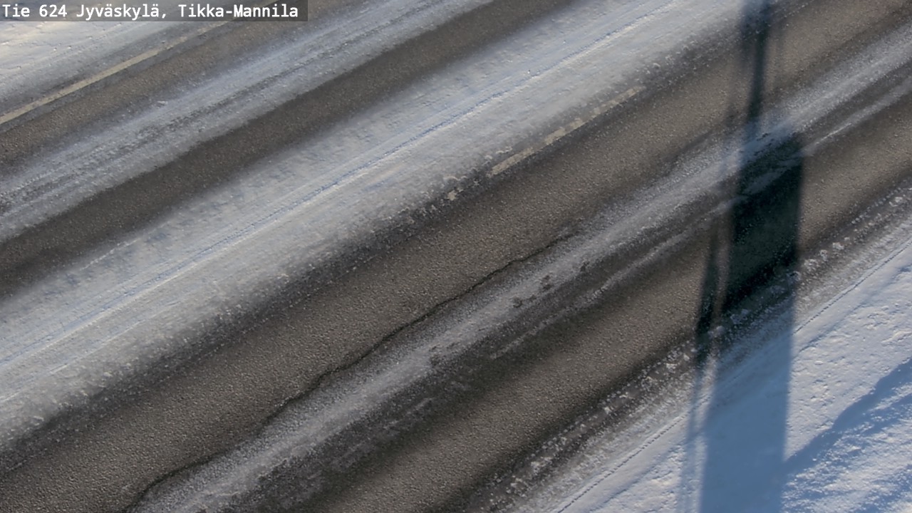 Weather Camera Image Road 624 Jyväskylä, Tikka-Mannila, Jyväskylä, Keski-Suomi