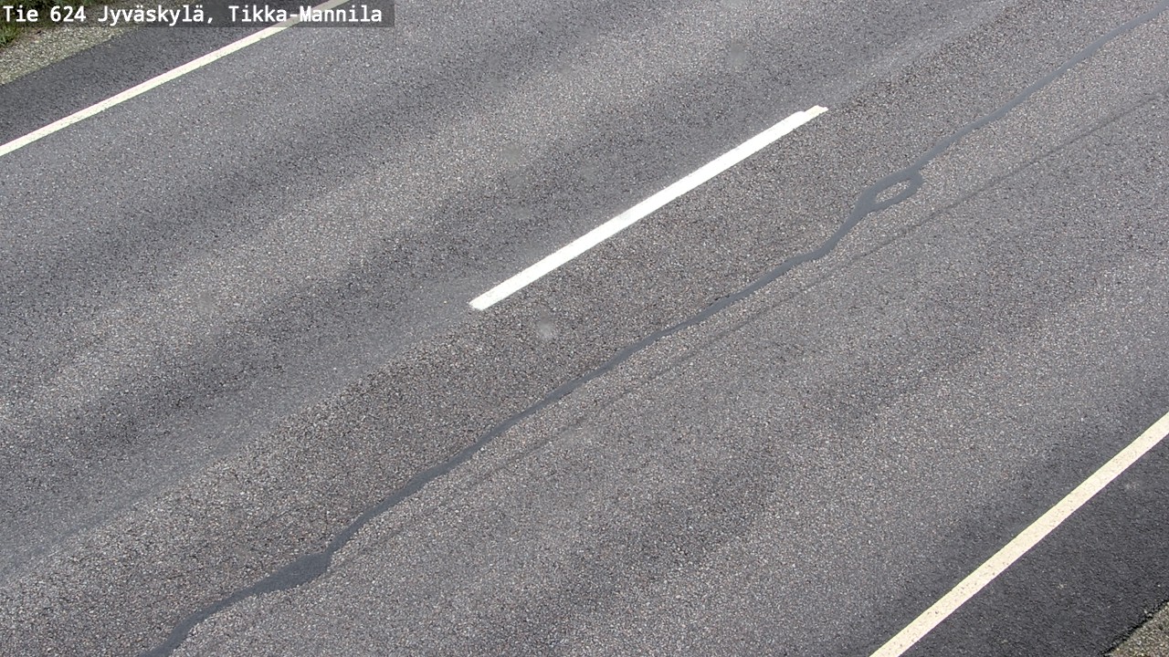 Weather Camera Image Road 624 Jyväskylä, Tikka-Mannila, Jyväskylä, Keski-Suomi
