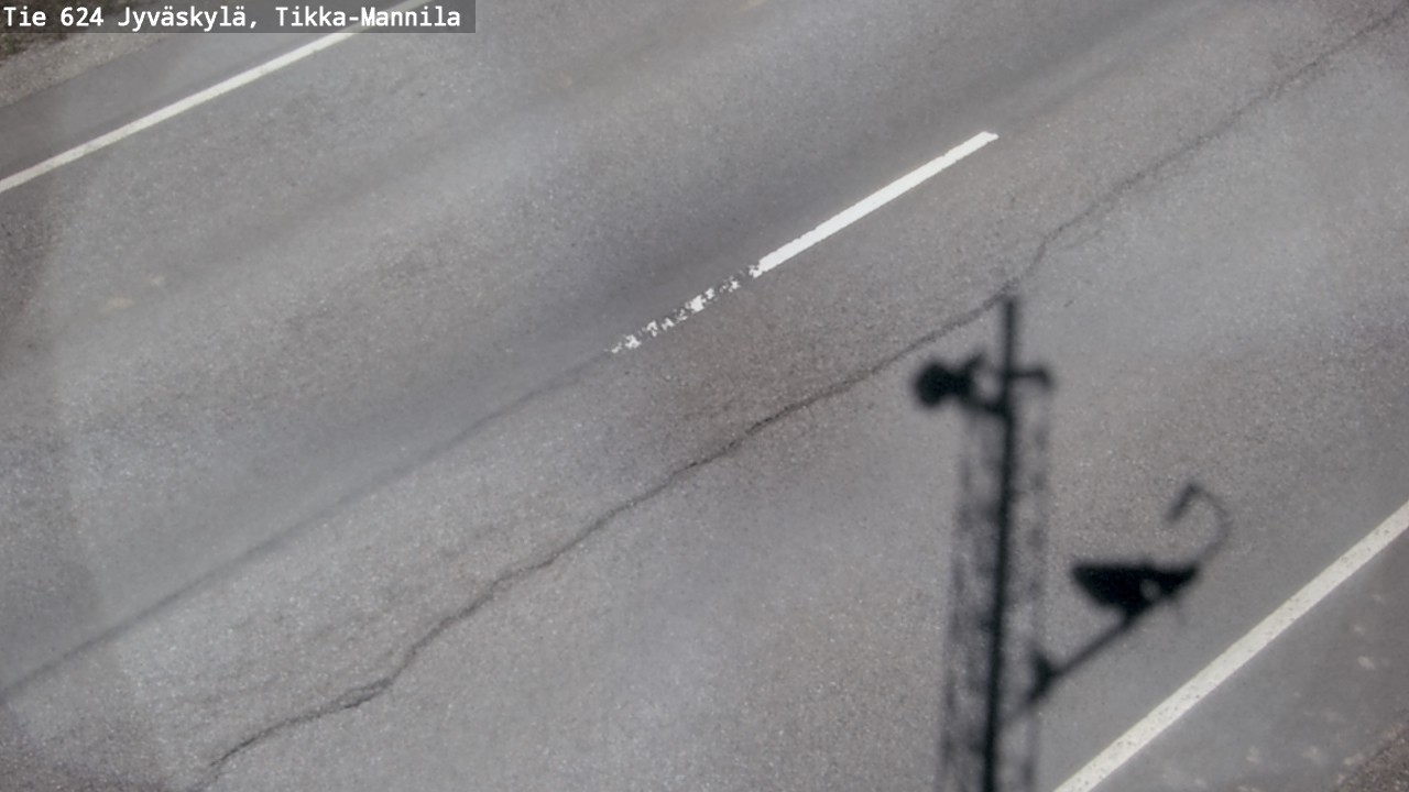 Weather Camera Image Road 624 Jyväskylä, Tikka-Mannila, Jyväskylä, Keski-Suomi