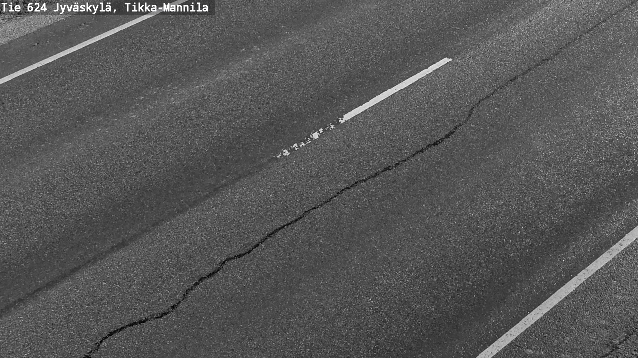 Kelikamerat Kuva Tie 624 Jyväskylä, Tikka-Mannila, Jyväskylä, Keski-Suomi