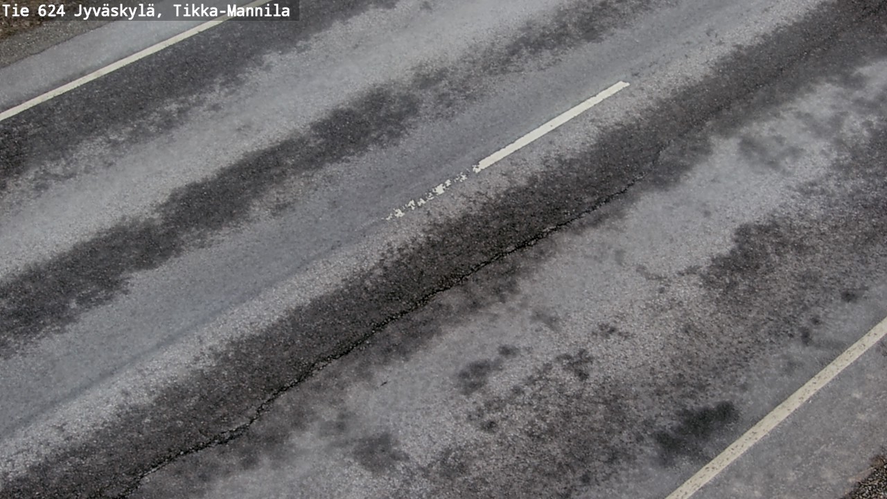 Weather Camera Image Väg 624 Jyväskylä, Tikka-Mannila, Jyväskylä, Keski-Suomi