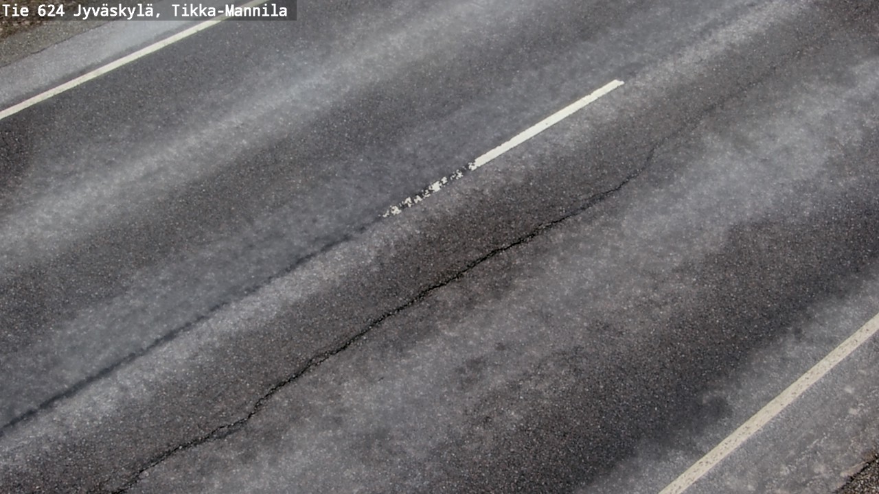 Weather Camera Image Väg 624 Jyväskylä, Tikka-Mannila, Jyväskylä, Keski-Suomi