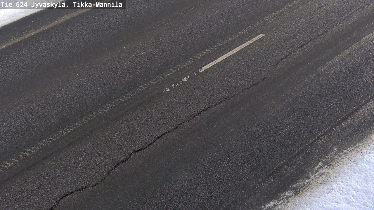 Weather Camera Image Road 624 Jyväskylä, Tikka-Mannila, Jyväskylä, Keski-Suomi