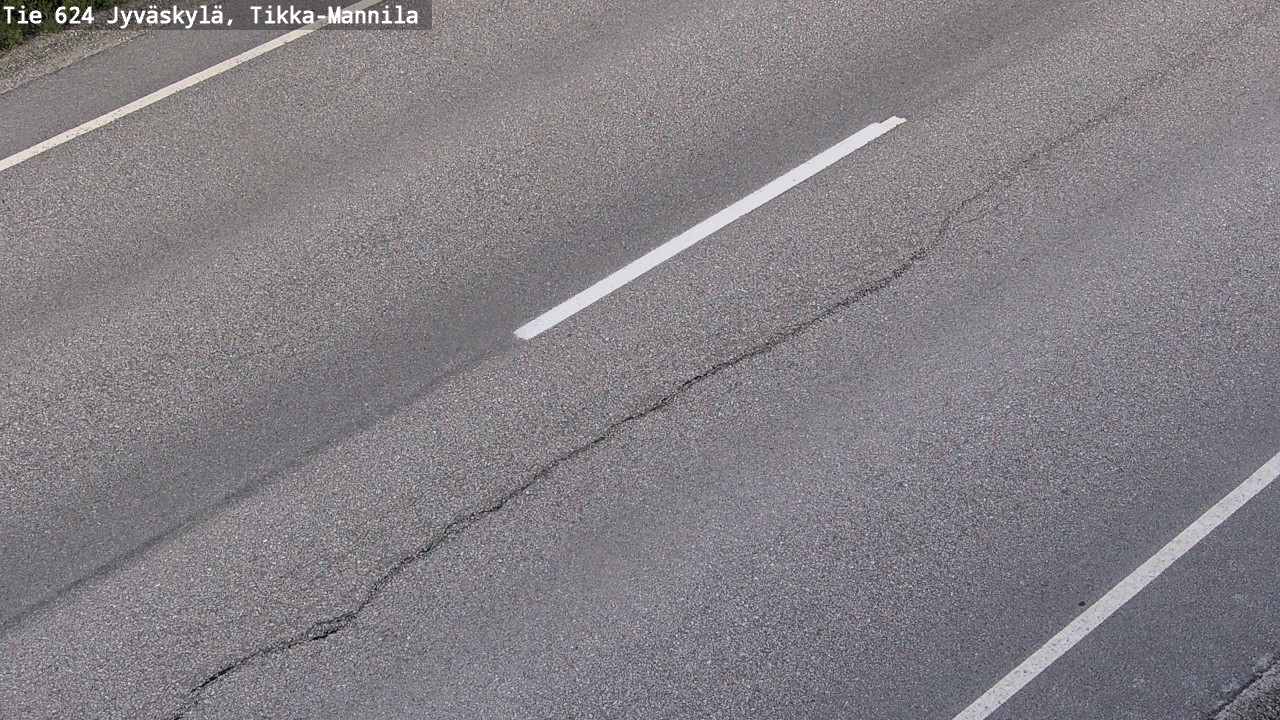 Kelikamerat Kuva Tie 624 Jyväskylä, Tikka-Mannila, Jyväskylä, Keski-Suomi