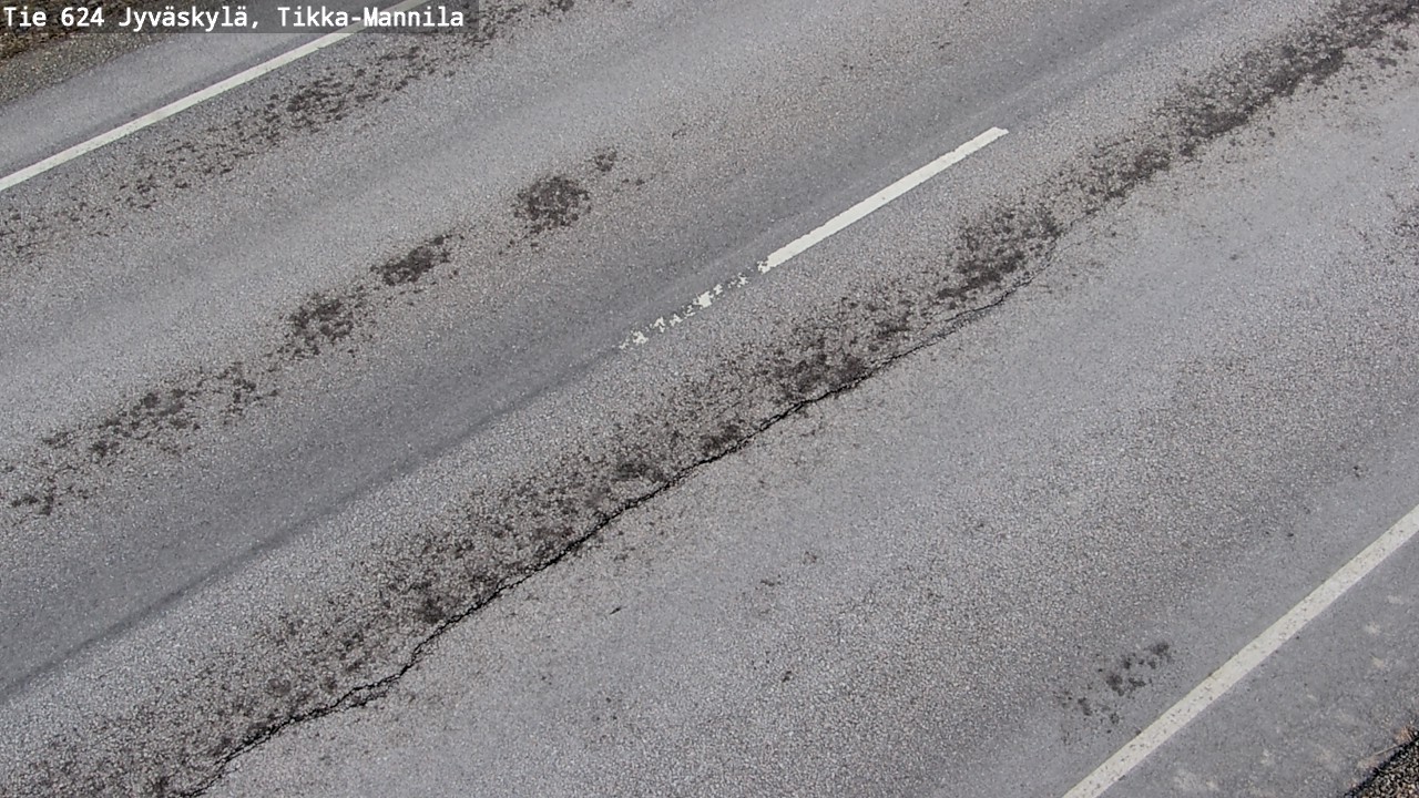Weather Camera Image Väg 624 Jyväskylä, Tikka-Mannila, Jyväskylä, Keski-Suomi