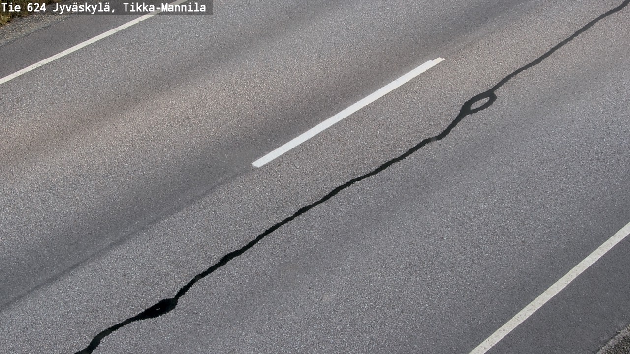 Kelikamerat Kuva Tie 624 Jyväskylä, Tikka-Mannila, Jyväskylä, Keski-Suomi