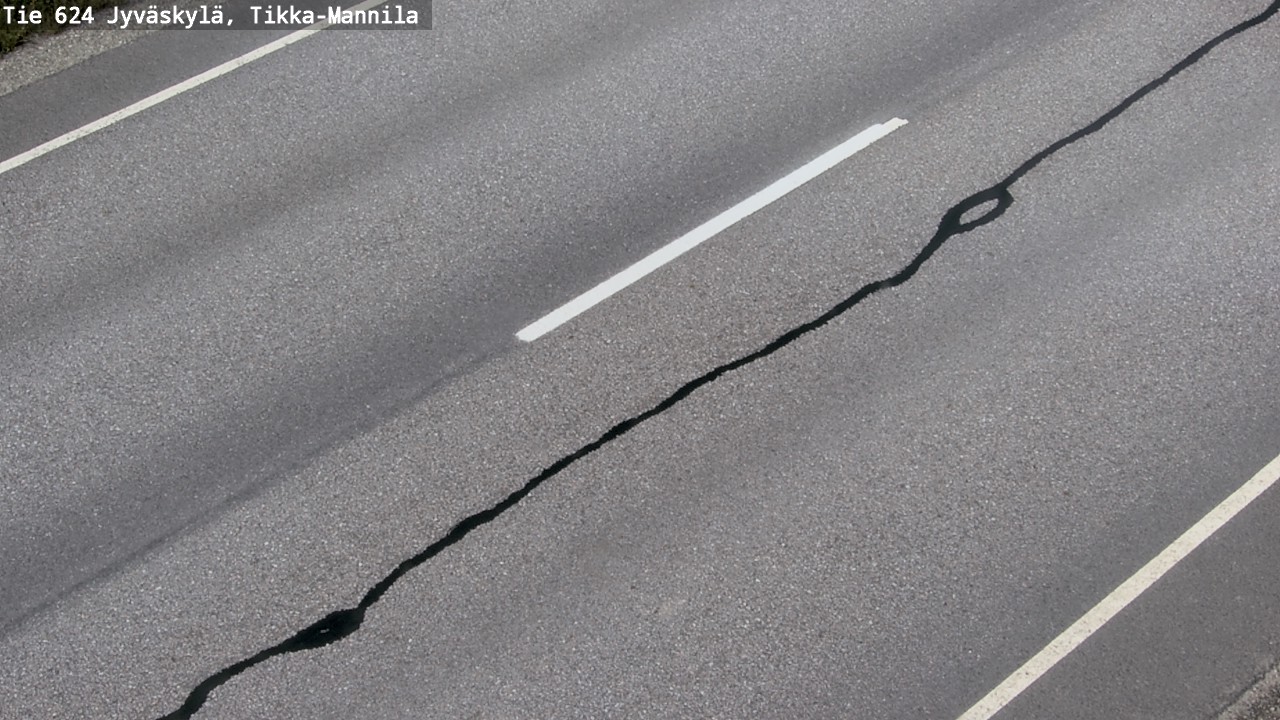 Kelikamerat Kuva Tie 624 Jyväskylä, Tikka-Mannila, Jyväskylä, Keski-Suomi