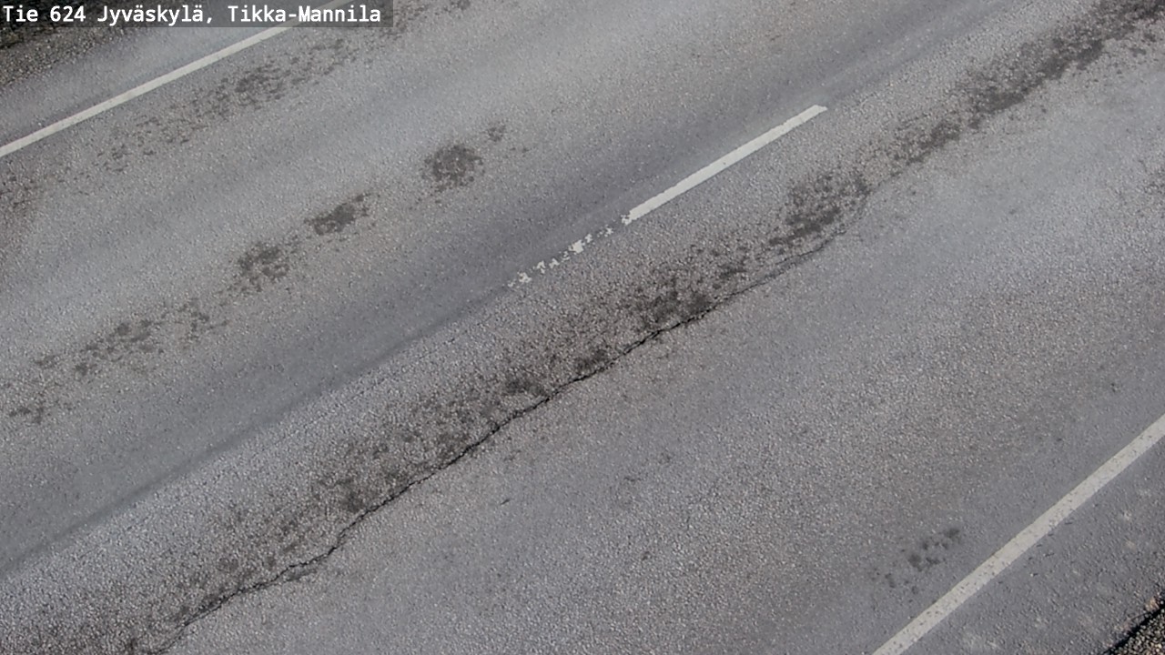 Weather Camera Image Väg 624 Jyväskylä, Tikka-Mannila, Jyväskylä, Keski-Suomi
