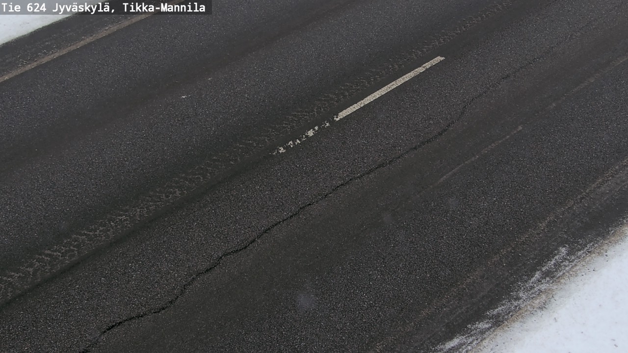 Weather Camera Image Väg 624 Jyväskylä, Tikka-Mannila, Jyväskylä, Keski-Suomi