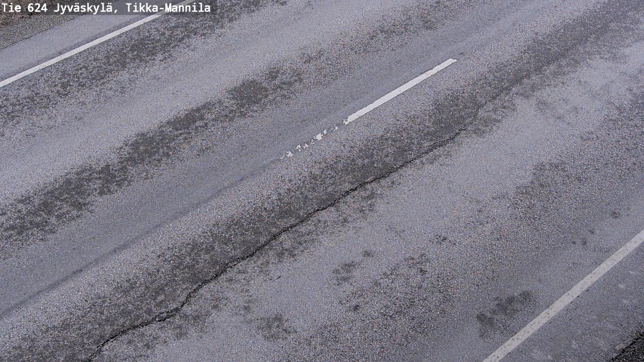 Weather Camera Image Väg 624 Jyväskylä, Tikka-Mannila, Jyväskylä, Keski-Suomi